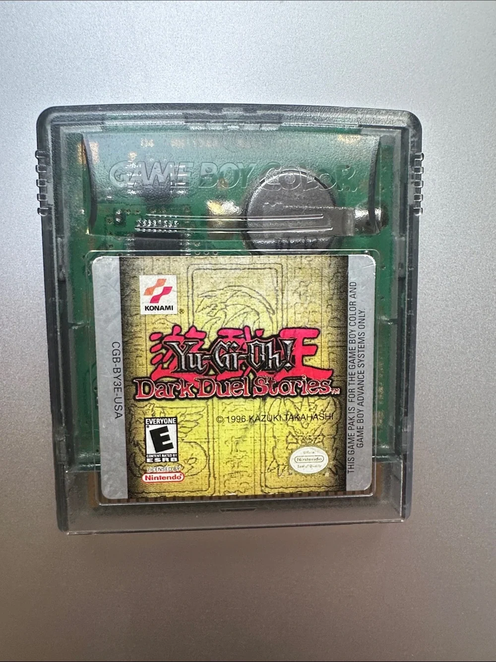 Yu-Gi-Oh! Dark Duel Stories Nintendo Game Boy Color Game